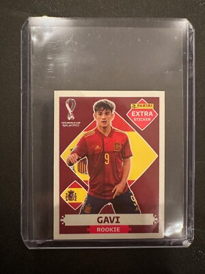 Panini Qatar World Cup Extra Sticker 2022 Rookie - Gavi - BASE