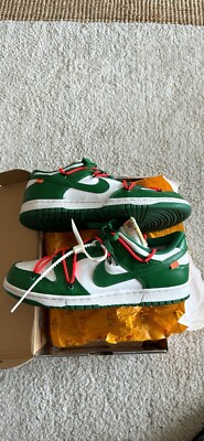 Off White Pine Green Dunks 