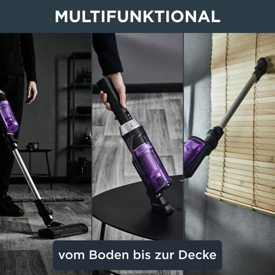 Rowenta X-Nano RH1128 Akkustaubsauger 2-in-1 Akku Staubsauger Ultraleicht - Bild 4 von 4
