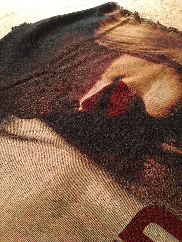 "Cubierta de álbum Taylor Swift roja de gira de conciertos tapiz manta tejida 50"" X 60""" Foto 3 de 4