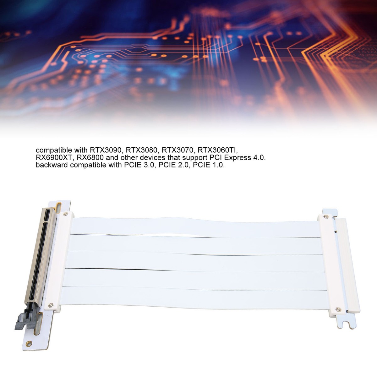 Riser Cable Full Speed PCIE X16 Graphics Card Extension Cable