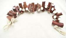 Manzanita Bird Toy Size Large Hanging Toy 2 feet long 25 pieces of Manzanita FUN