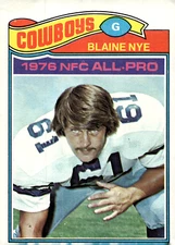 1977 Topps - All-Pro #160 Blaine Nye Cowboys