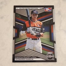 2023 Elite Extra Edition-Leonardo Garcia (RC) #183 Top Dominican League PROSPECT