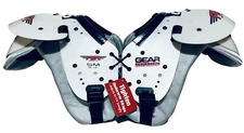 Air Tech Jr. Size SM 12-13” Shoulder Pad w/Gear Pro-Tec Moisture Management NWTs