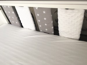 individual cot bumpers