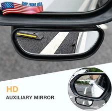 Universal Car Blind Spot Mirror Wide Angle Add On Rear Side Large View Mirror US