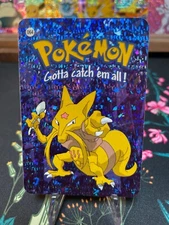 Kadabra #64 -  Vintage Vending Machine Prism Sticker 2000 - Pokemon Card