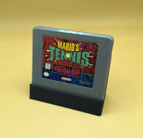 Virtual Boy Cartridge Display Stand, Tiered, Options Up To 5 Carts, 3D Printed
