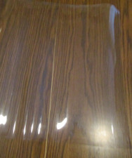 CLEAR VINYL HEAVY DUTY RECTANGULAR TABLE PROTECTOR 70" L X 30" W NEW