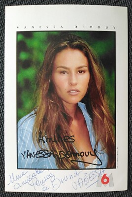 11165 Vanessa Demouy Autogrammkarte original signiert