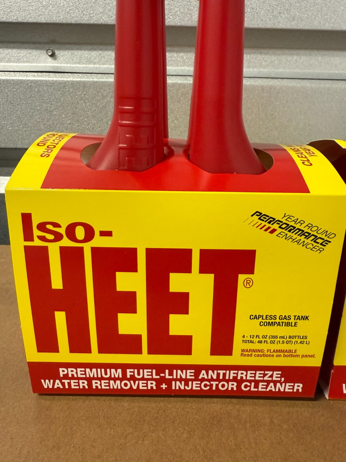 8pk ISO HEET Water Remover & Premium Fuel Line Antifreeze + Injector Cleaner-NEW