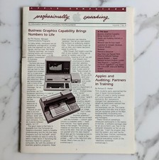 Vintage 1982 Apple Computer Professionally Speaking Vol 1 No 4