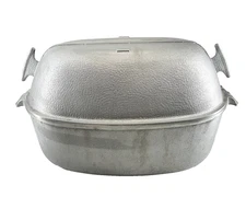 Guardian Service Turkey Roaster Aluminum Dutch Oven Large Lid Bake Dish 17"