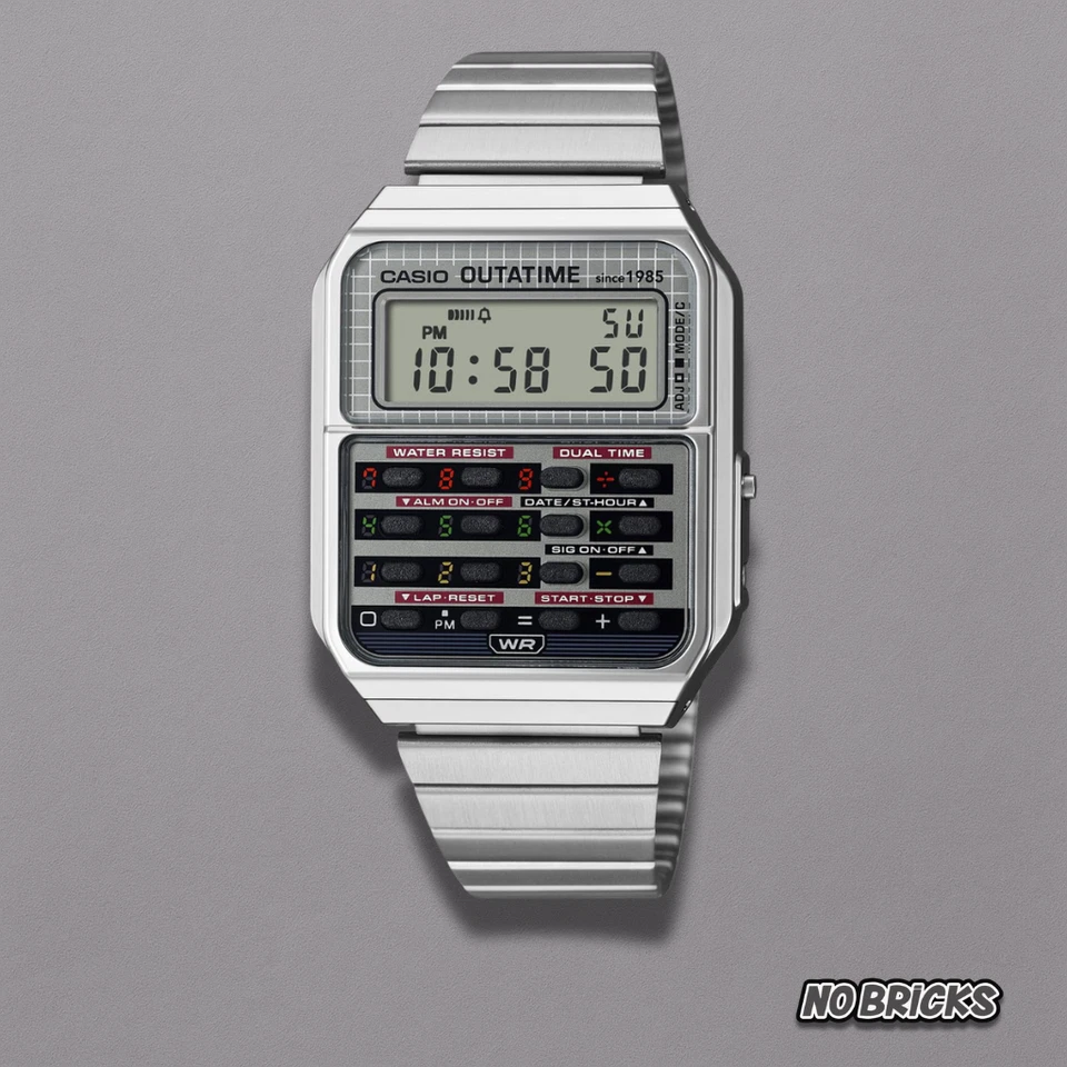 CASIO Back To The Future CA-500WEBF-1A Limited Edition Armbanduhr - NEU/ OVP - Bild 2 von 4