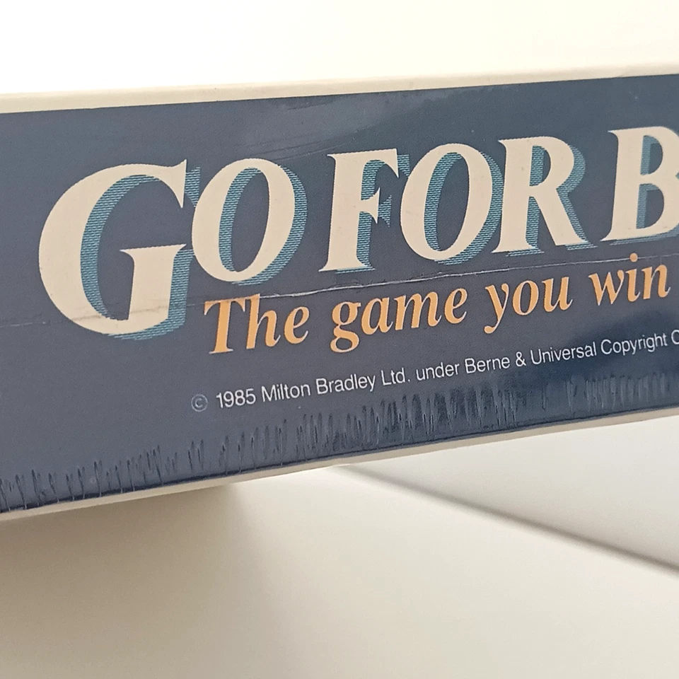 Go For Broke! Board Game Vintage 1985 MB Games Complete NEW SEALED - Image 4 of 4