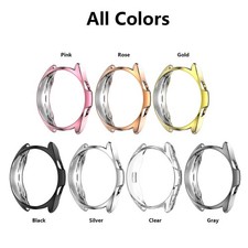 For Samsung Galaxy Watch 3 41/45MM Watch Frame Protector Case TPU Plating Bumper
