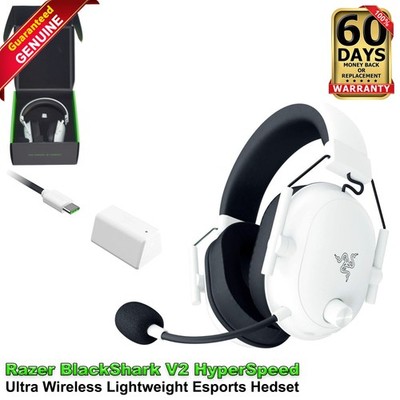 Razer BlackShark V2 HyperSpeed Wireless Gaming Headset White RZ04-04960200-R3U1