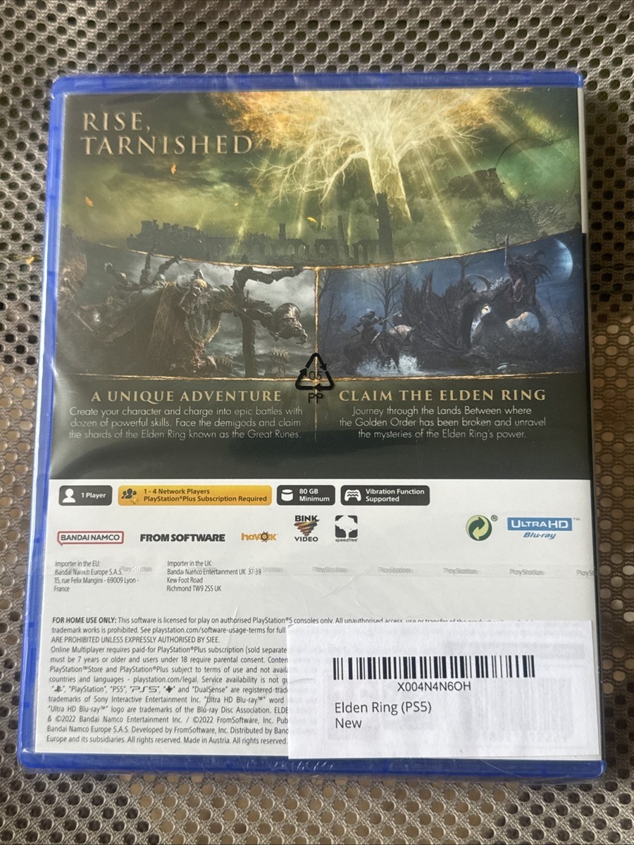 BANDAI NAMCO Entertainment - 【中古美品】ELDEN RING PS5 ゲオ公式通販サイト/ゲオオンラインストア【中古】ELDEN