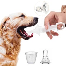 Soft Tip Cat Dog Syringe Bottles - Oral Pet Feeding Kit for Nursing...