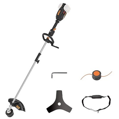 Worx Akku Rasentrimmer WG186E.92 Freischneider Motorsense 40V (2x20V)