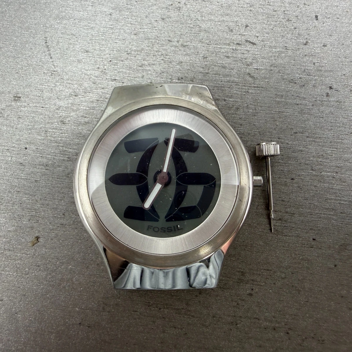Fossil Big Tic Polished Wristwatches for sale | eBay