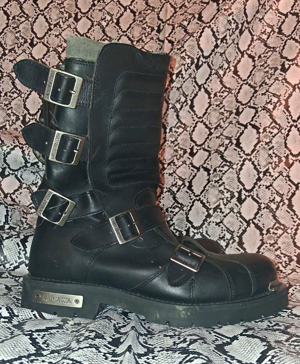 Zip Biker Boots for Men for sale | eBay