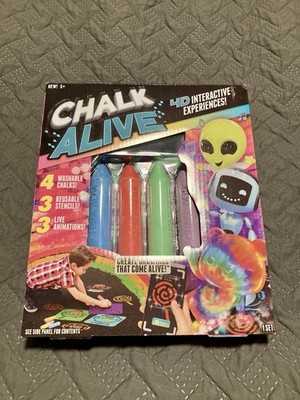 Chalk Alive 4D w/ Free Interactive App. (New in Box)