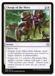 Charge of the Mites 6/271 Common Instant - Phyrexia: All Will Be One
