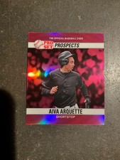2026 Leaf Pro Set Baseball Aiva Arquette Mini Base #4/6 Miami Marlins