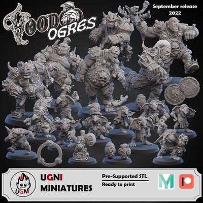 Voodoo Oger Fantasy Football Team UGNI
