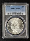 1880 S Morgan Silver Dollar PCGS MS64