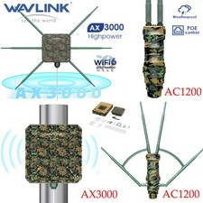 WAVLINK AX3000 Outdoor WiFi 6 Extender Long Range Outdoor WiFi Signal Booster AP