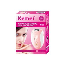 Kemei Women Electric Epilator Hair Remover USB Rechargeable Body, Bikini Facial