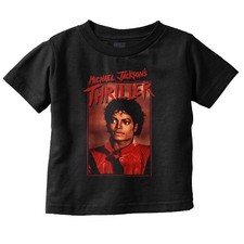 Michael Jackson Thriller King of Pop Star Toddler Boy Girl Youth T Shirt Tee