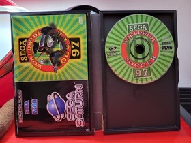 Sega Worldwide Soccer 97 | Sega Saturn | With Manual | Tested & Working | PAL