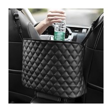 Car Net Pocket Handbag Holder, Large Capacity Automotive Purse Holder Organiz...