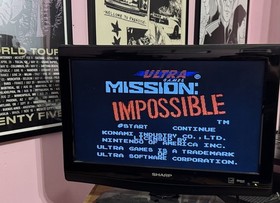 Cartucho Mission: Impossible (Nintendo NES, 1990) solo aut&eacute;ntico probado