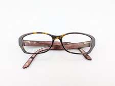 Escada Eyeglasses Frames Only, VES 211S, 52-15-140, Brown, Made in Italy