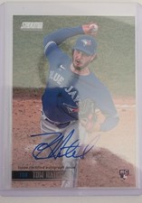 2021 Topps Stadium Club - Autographs Tom Hatch #SCBA-THA (AU, RC)