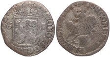 Niederlande - Netherlands Zwolle 6 Stüber 1685-1691 Argent env. 4.9g, 1691