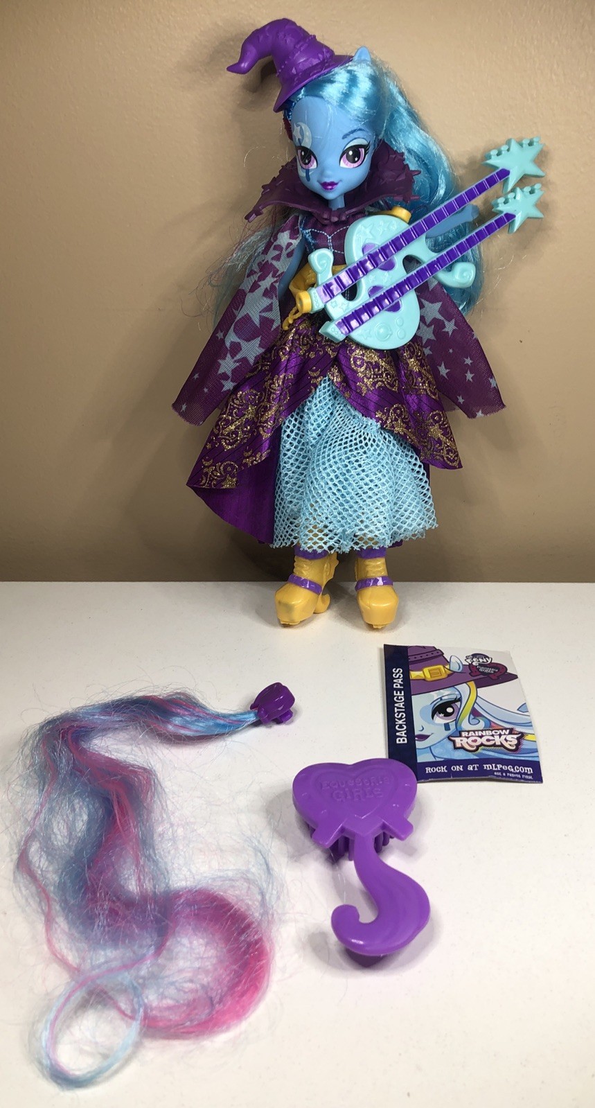 My Little Pony EQUESTRIA GIRLS 9" Doll TRIXIE LULAMOON Rainb
