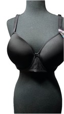 NWT Bali One Smooth U Ever Smooth Underwire Bra DF3449 BLACK Size 40D
