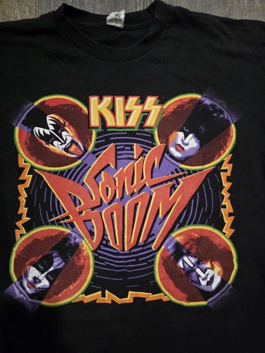 Kiss Sonic Boom Men's XL Reprint Band Shirt