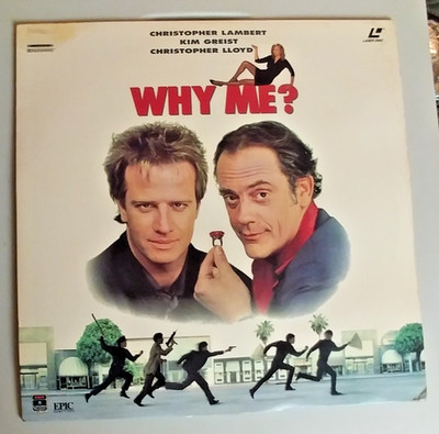 Why Me? Christopher Lambert Kim Greist Christopher Lloyd LD LASERDISC