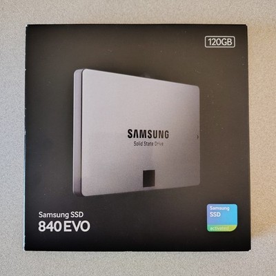 New Samsung SSD 840 EVO 120GB 2.5'' Internal Solid State Drive SATA III MZ-7TE120