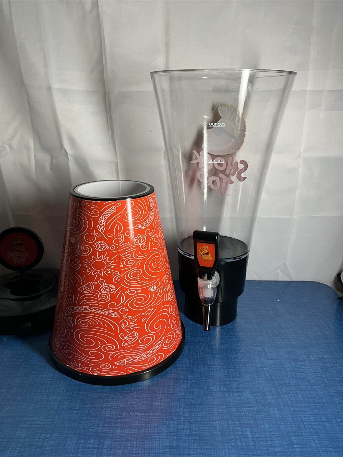 Shock Top Beer Super Tube-Conic Super Tube-Beer Dispenser-128 oz.