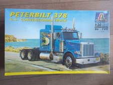 Italeri 1:24 Peterbilt 378 US Conventional Truck No 746 selten in Folie 