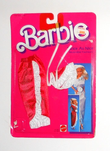 Vintage Barbie 1983 TWICE AS NICE #4821 OPEN CARD NRFC