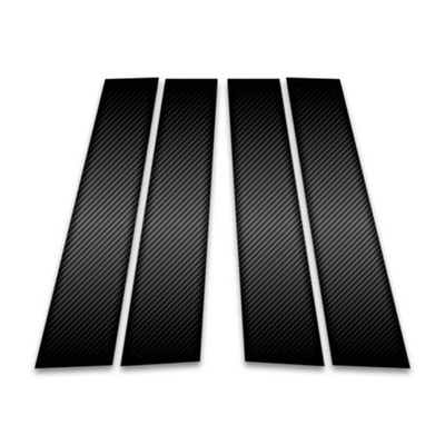 Pillar Post Trim for 2016-2023 Chevrolet Malibu [Carbon Fiber 4pc]